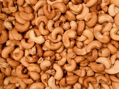 Cashewnoten gebrand en gezouten