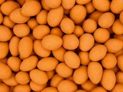 Choco amandelen oranje (stazak)