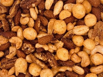 Macadamia mix, gekruid